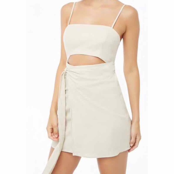 Dresses & Skirts - Wrap Cutout Mini Dress